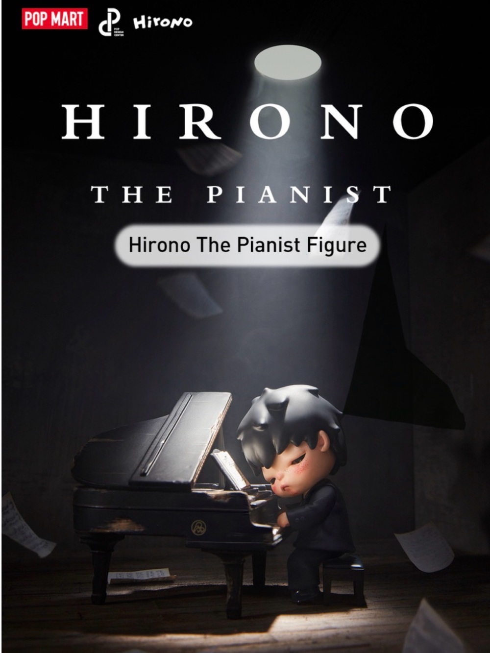 Hirono Piano Figure 🎹 | POP MART | 2025 Collectible! Complete Set.